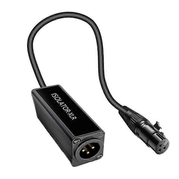 XLR eliminerer støj Ground Loop Audio Isolator eliminerer støj