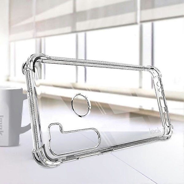 For HTC Desire 20 Pro IMAK All-inclusive Støtsikker Airbag TPU-deksel med Skjermbeskytter 12
