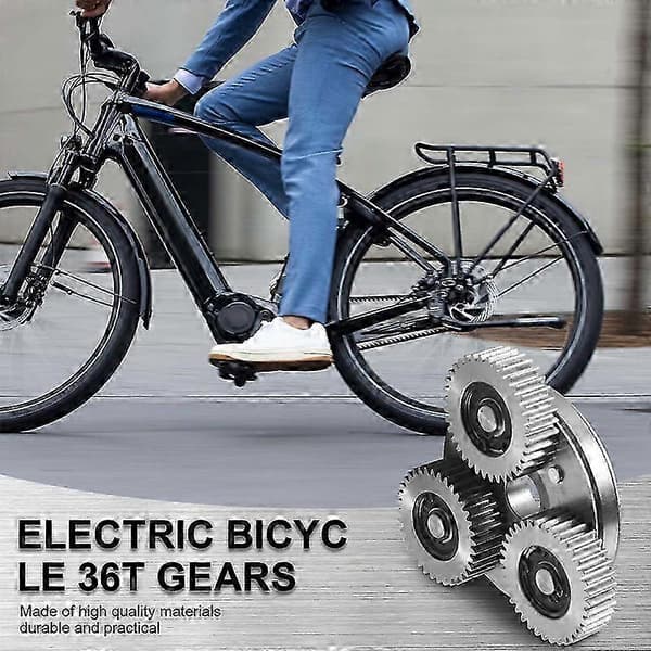 36T Planetväxel för E-Bike silver