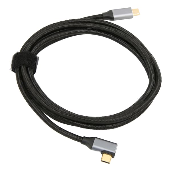 USB C–USB C 3.1 Gen 2 -kaapeli 100W 5A 20V 4K 60Hz Video 10Gbps Data E Marker -siru 2m 6.6ft