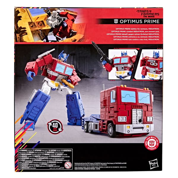 Transformers Optimus Prime-figur, 18 cm, Leader Class 300