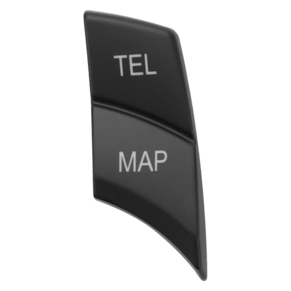 Interiør bil CIC IDrive multimediaknapp menyknapp for- X1 X5 X6 E-serie E87 E90 E91 E92 E60 E8 Black
