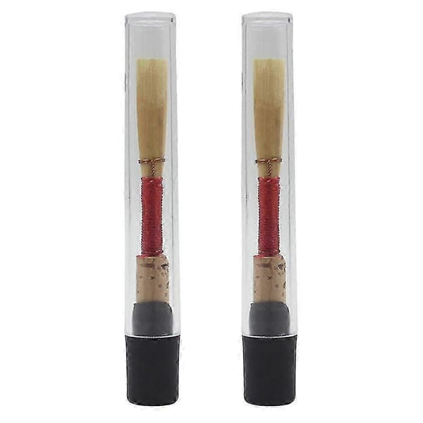 2 stk. holdbare obo-rørblade, assorterede farver | Professionelt obo-tilbehør Assorted Color 7X0.7X0.7CM