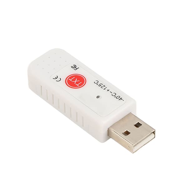 USB-datatermometer med dobbel temperaturvisning og datalogger
