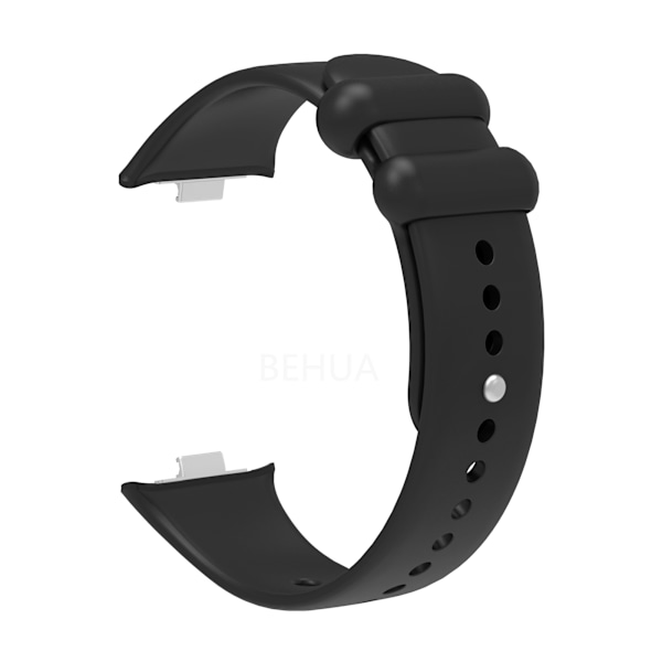 Muodikas pehmeä TPU-ranneke Redmi Watch 4 -älykellolle, ranneke Xiaomi Mi Band 8 Pro -älykelloon, Bralet-ranneke, kellon ranneke, urheilutarvikkeet Black Para redmi reloj 4