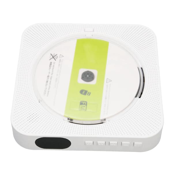 Desktop CD Player, Multifunctional HiFi Stereo, Portable Bluetooth CD Player with Timer Function for Indoor Use