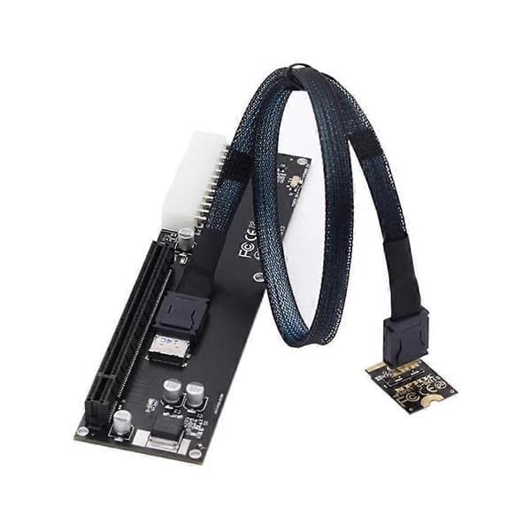 Til Oculink SFF-8612 SFF-8611 Adapterkort PCI-E 16X 2230 M.2 M-Key Adapter til WIN Max2 Eksternt Grafikkort