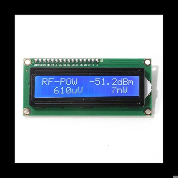 Praktisk multifunksjons effektmåler 1 MHz-10 GHz -50-0 dBm programmerbar RF-effektdempningsverdimåler
