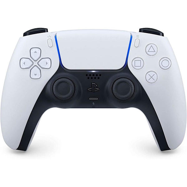 1-pack PS Controller DoubleShock Trådlös, Handkontroll för PlayStation 4 (PlayStation 5-utseende) White