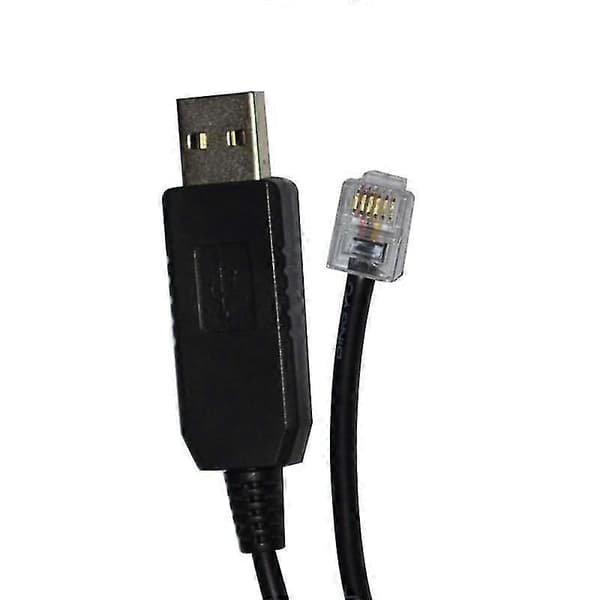EQMOD USB til RJ12 Adapterkabel Kompatibel med Sky-Watcher Mount, PC Teleskop Kontrol Seriel Forbindelse