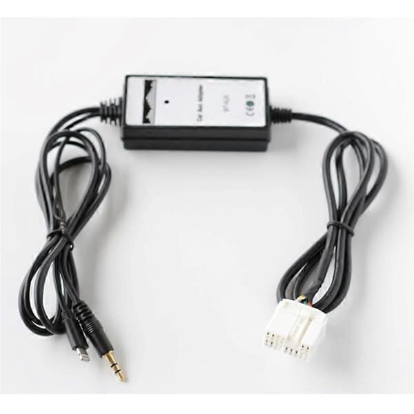 Bil Audio AUX Adapter 3.5mm AUX Interface CD Skifter med til Opladning til Accord Pilot S2000 Black