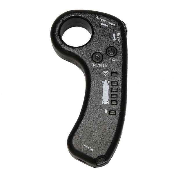 Fjernkontrolltilbehør for elektrisk skateboard med 4 hjul black