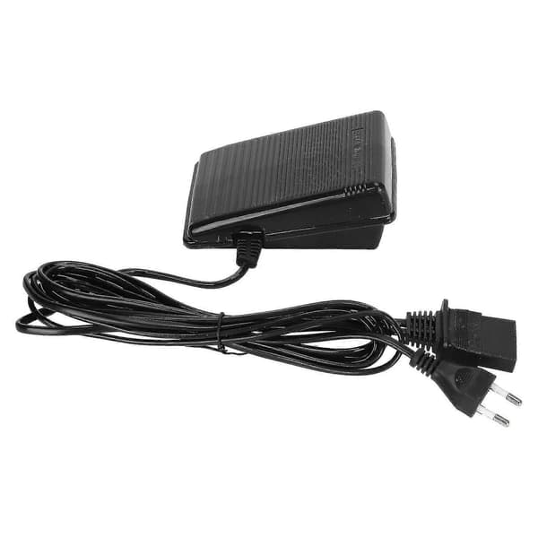 SINGER Symaskin Fotpedalkontroller 220V EU-plugg, Multifunksjonell 3-hulls strømledning