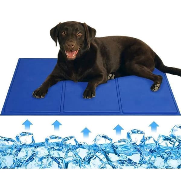 Kølemåtte til kæledyr, kølemåtte til hunde og katte, stor 50 x 90 cm