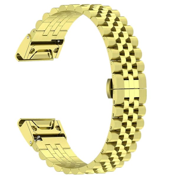 Til Garmin Fenix 7S Urremme Multicolor Gold