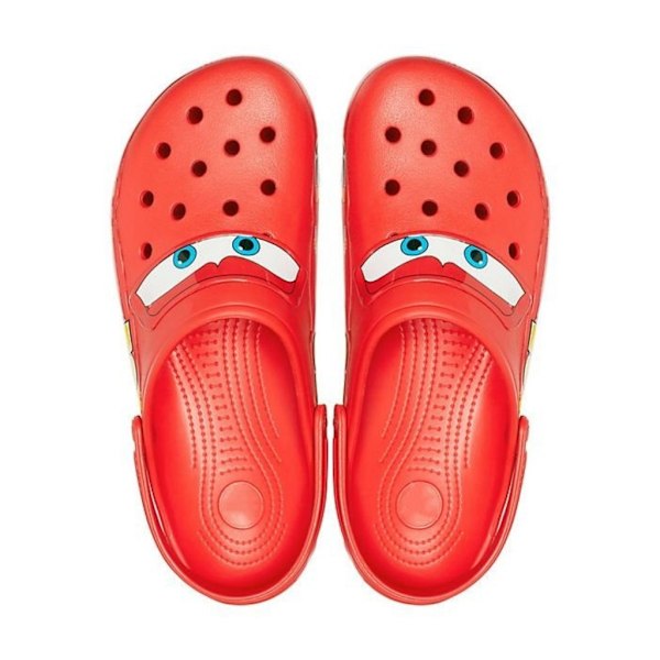 Lightninged Mcqueens Pixar Cartoon Vattentäta Tofflor Utomhus Sandaler Casual Andas Knäled Eva Skor M9/W11