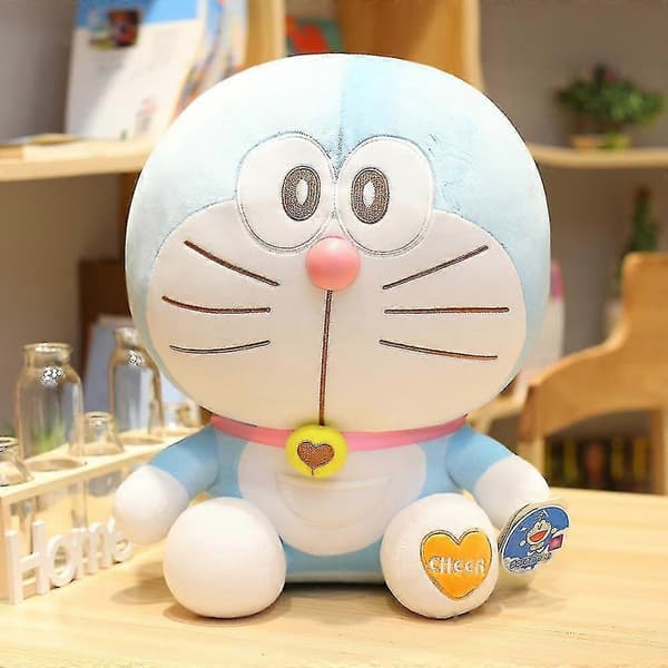 Anime Doraemon P Legetøj Udstoppede Bløde Dukker Børn- Round eye 28cm
