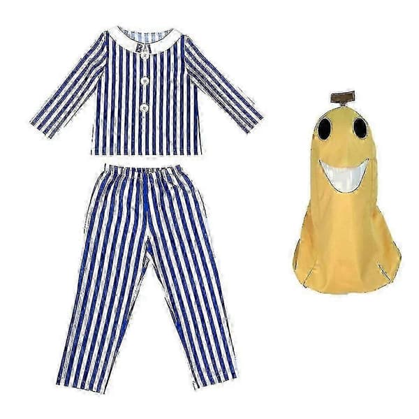 Pysjamas-kostyme til Halloween - banankostyme med hodeplagg - DSW L