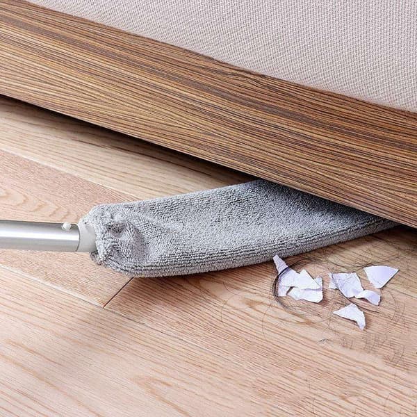 Helpompi puhdistus sohvan alta Puhdistusmoppi - Easyclean - Pölyhuiska hopea Silver silver