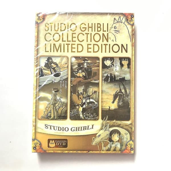Hayao Miyazaki & Studio Ghibli Samling Limited Edition 6dvd 18 Beste Filmer version B