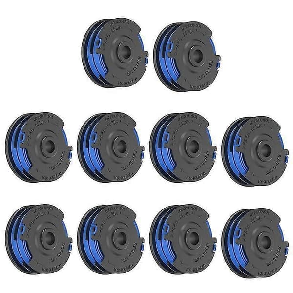 4 stk. spoler til Greenworks plæneklipper nylon reb line trådspoler, 29082 / 29242 Dcqw 10pcs