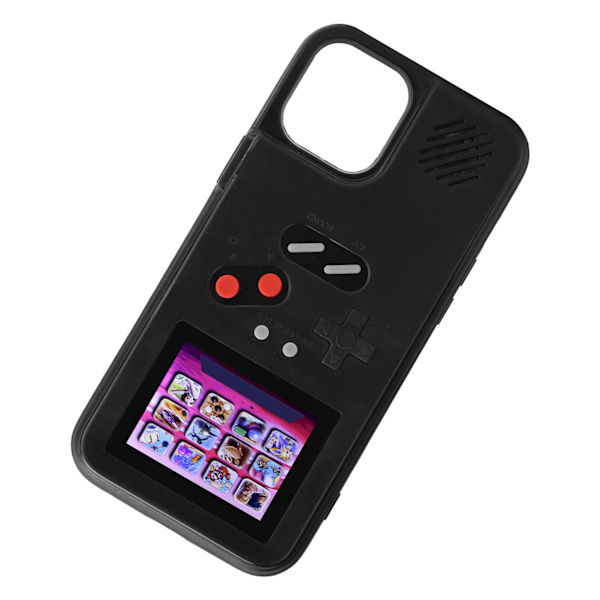 2 in 1 Handheld Game Console Phone Case Protective Shell for iPhone 12 Pro Max Black