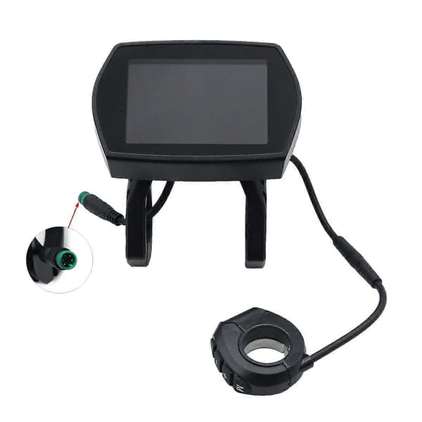 48V 25A 1000W Elektrisk Scooter Controller Kit med Display Scooter Dashboard för G2 Pro Elektrisk Sc silver  black