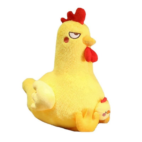 Söt liten gul kyckling plysch leksak docka trasdocka sovkudde Supermjuk liten flicka Födelsedagspresent yellow