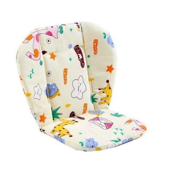Setetrekk for barnestol, dyremotiv, pustende Red giraffe