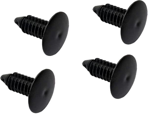 Støtfangerplugger Deksel for hull til frontskilt, nytt 6-7 mm hull White