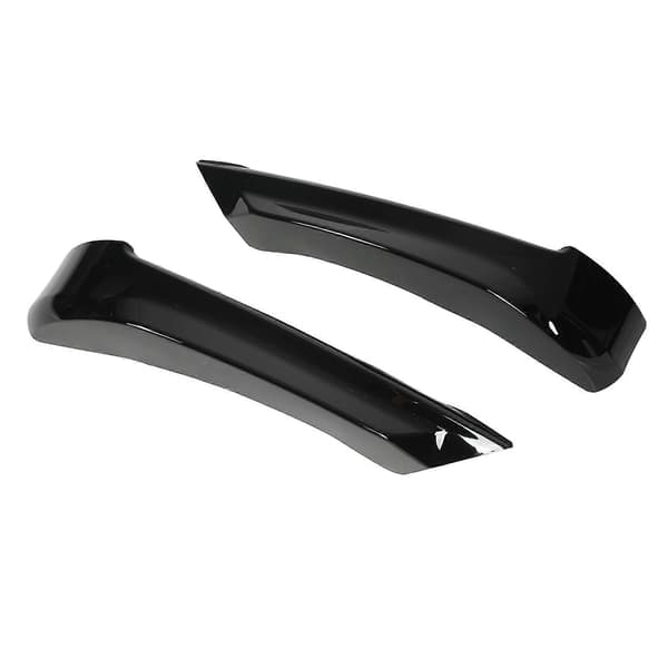 2 stk. Frontkofanger Læbe Splitter Spoiler Erstatning til 3-serie E90 E91 Pre-LCI 2005-2008