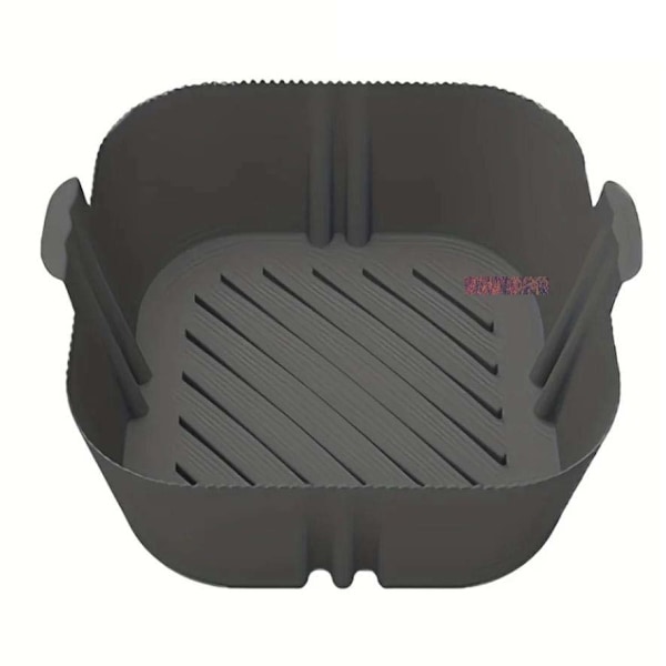 Återanvändbar Silikonform för Airfryer, Ugn - Tillbehör för Beläggning - Pizza - Friterad Kyckling black 1pcs