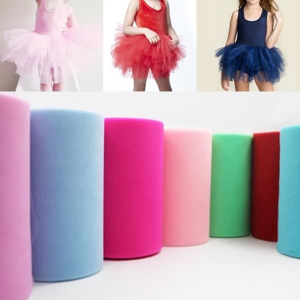 Tyllrull - Organza - Dyp Himmelblå - 100 Yards - Bryllupsdekorasjon - 15cm