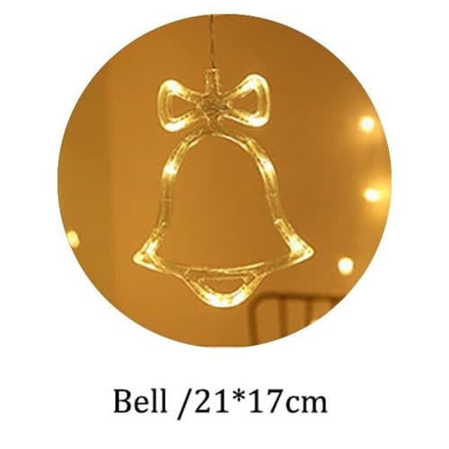 1 ST Julgran DIY hängande prydnader Väggdekor för barn Present + LED-ljus, liten klocka