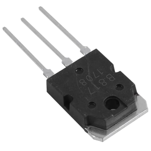 10 stk. siliciumtransistor - D 1047 + B 817, 200 V, 12 A Black