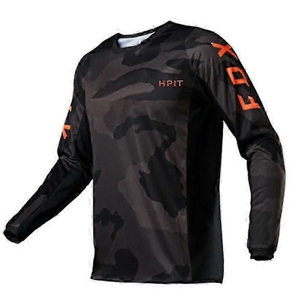 2020 Miesten alamäkipaidat Hpit Fox maastopyörä Mtb paidat Offroad Dh moottoripyöräpaita Motocross urheiluvaatteet Fxr pyörä Jersey5 XL