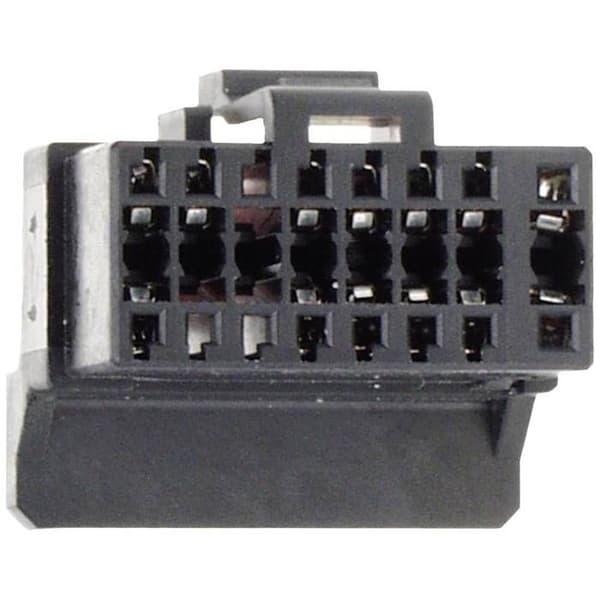 Bilradioadapter - ALPINE - 16 PIN - Universal - Sort - Til bil Multifärg