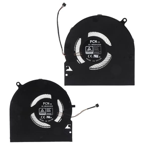 GPU Køleventilator Laptop Køler OEM til Razer Blade 15 RZ09-0301 Ventilator 5V Radiator CPU GPU