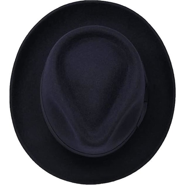 Fedora-hatt - 100 % ullfilt - Vikbar för resor - Vattentålig - Unisex -  Tibetansk cyan f3ec | Fyndiq