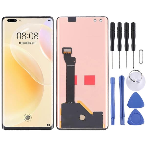 KOMPATIBEL LCD-skærm til Huawei Nova 8 Pro 5G med Digitizer Fuld Montering til Huawei Nova 8 Pro 5G (Original)