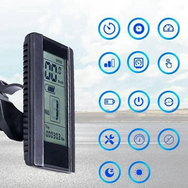 Electric Bicycle Display 800s LCD Display For BBS01 BBS02 Ebike Conversion Kit Electric Bicycle Pair
