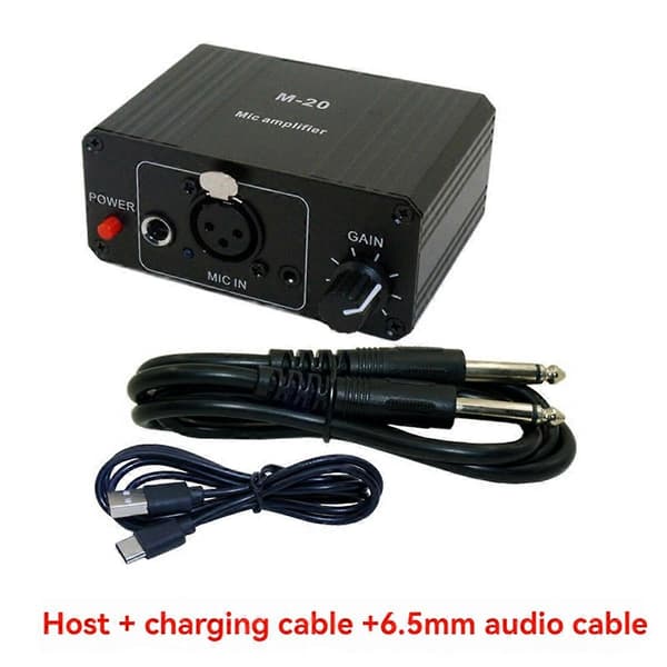 Dynamisk mikrofon kondensatormikrofonforstærker M-20 Audio A