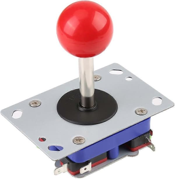 1-Player Arcade Knapper og Joystick DIY Controller Kit, 2/4/8 Vejs Spil Joystick Kugle Kompatibel med Arcade Spil