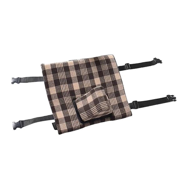 Rullestol Sitteputematte med stropper Avtakbar knott Høy ytelse Plaid