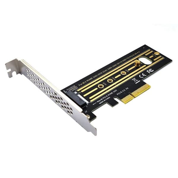 2X M.2 NVMe SSD til PCI-E 4.0 Adapterkort PCI-E X4 4.0 GEN4 NVMe KEY-M.2 Kompatibelt Adapterkort