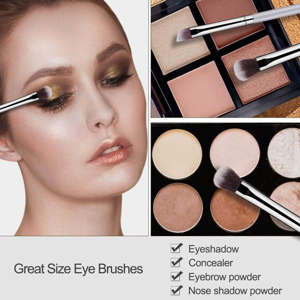 BS04 - BS-MALL 14 stk. eksklusive makeupbørster af bedste kvalitet 150