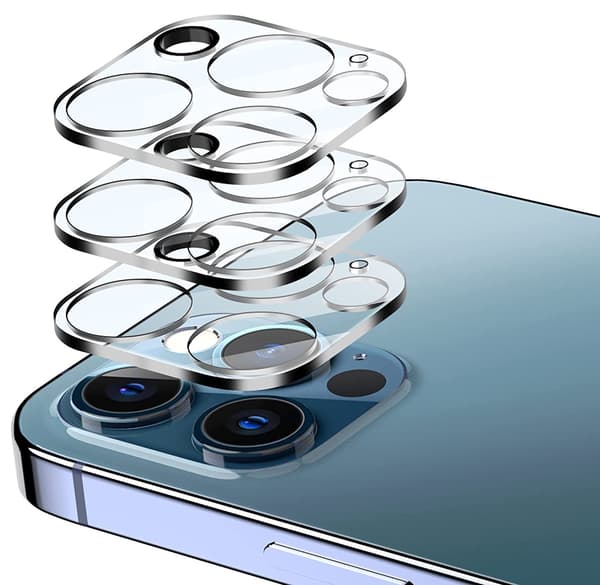 3-pack iPhone 13 Pro/13 Pro Max Lins Skydd Härdat Glas Transparent 18