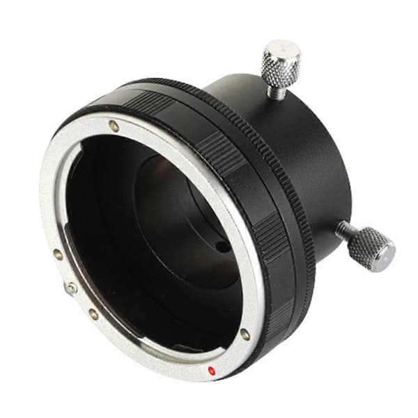 Teleskoplinseadapter 1,25 tommer linseadapter for Canon makrolinseadapter for Canon EF/EFFS-fatning Black