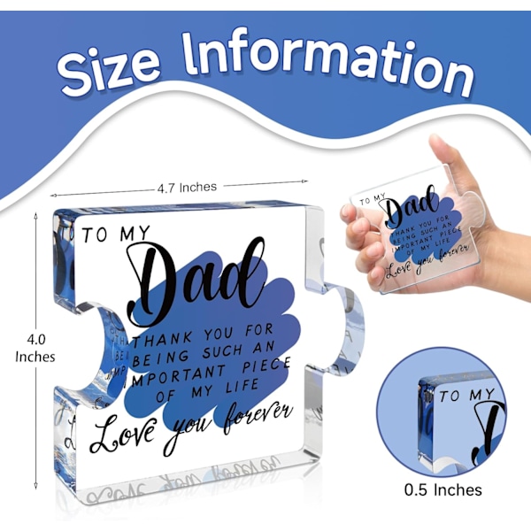 Mors Dags Gaver, Mors Fødselsdagsgaver fra Datter, Fødselsdagsgaver til Mor, Mor Gaver fra Døtre Søn, Mors Dags Gaver, Cool Mor Gaveidéer Acr Dad-blue