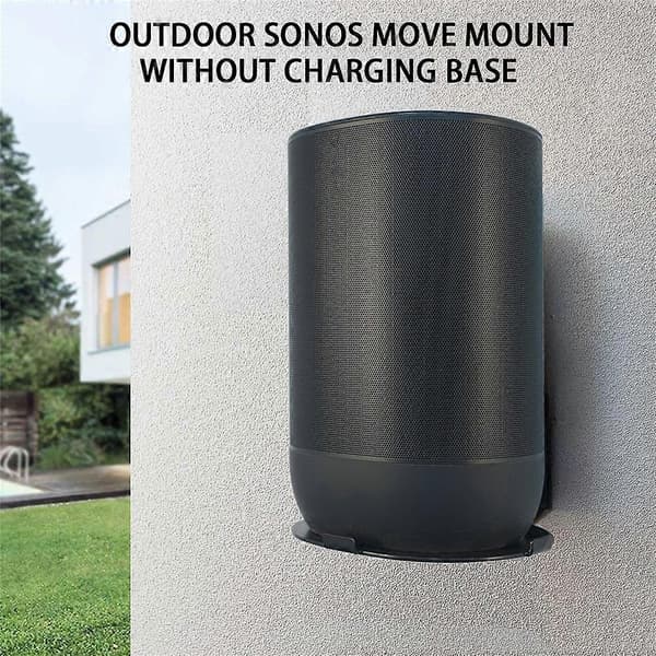 Sonos Move 2 / Move -seinäteline metallikiinnike tilaa säästävä kaiutinpidike MultiColor